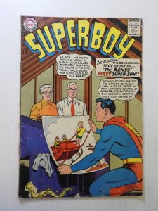 Superboy #108 (1963) VG- Condition moisture stains, 1 in spine split