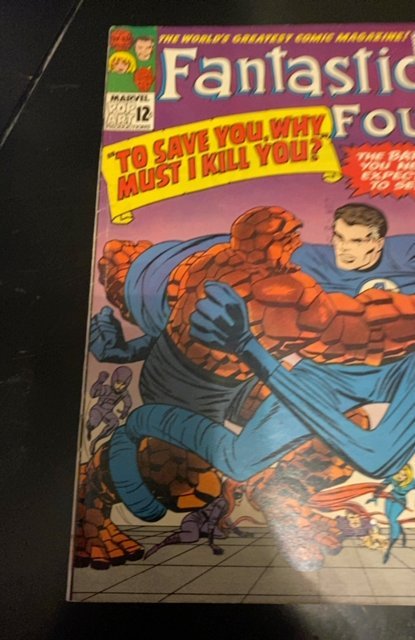 Fantastic Four #42 (1965)why must I kill you? Fearsome four.