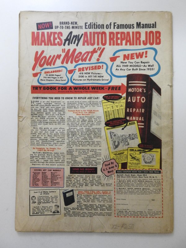 Justice Traps the Guilty #14 Knockout Racket! Solid VG- Condition!