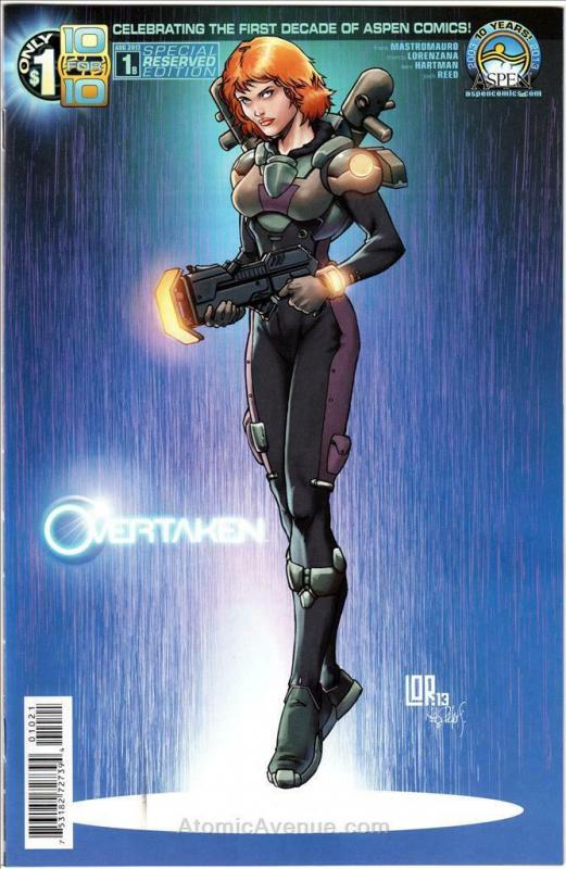 Overtaken #1B VF/NM; Aspen | save on shipping - details inside