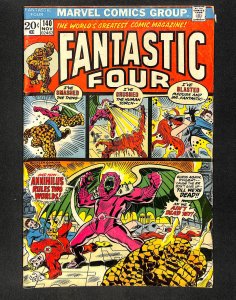 Fantastic Four #140 Origin of Annihilus!
