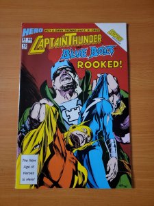 Captain Thunder and Blue Bolt #10 ~ NEAR MINT NM ~ 1988 Hero Comics