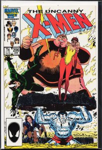 The Uncanny X-Men #206 (1986) X-Men