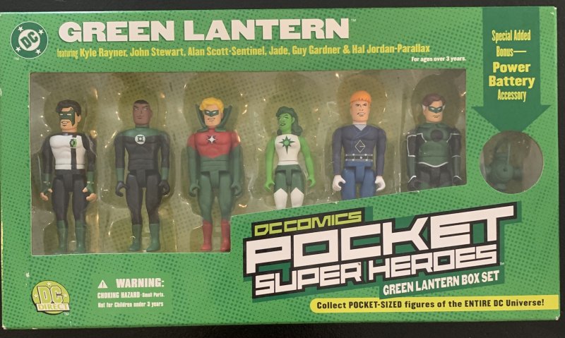 Green Lantern Pocket Super Heroes Set