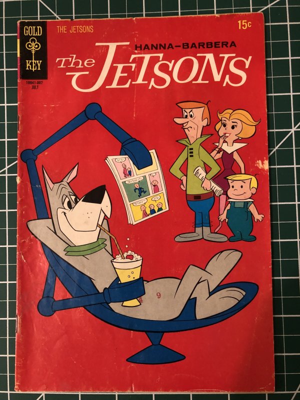 Jetsons #16, 21, 34, 35 Gold Key issues Fair condition