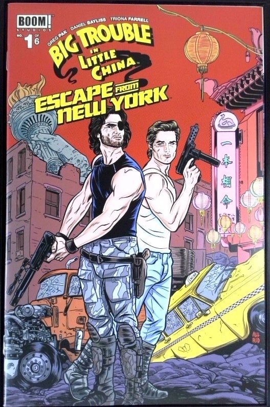 Big Trouble In Little China/Escape From New York #1 Subscription Cover (2016)