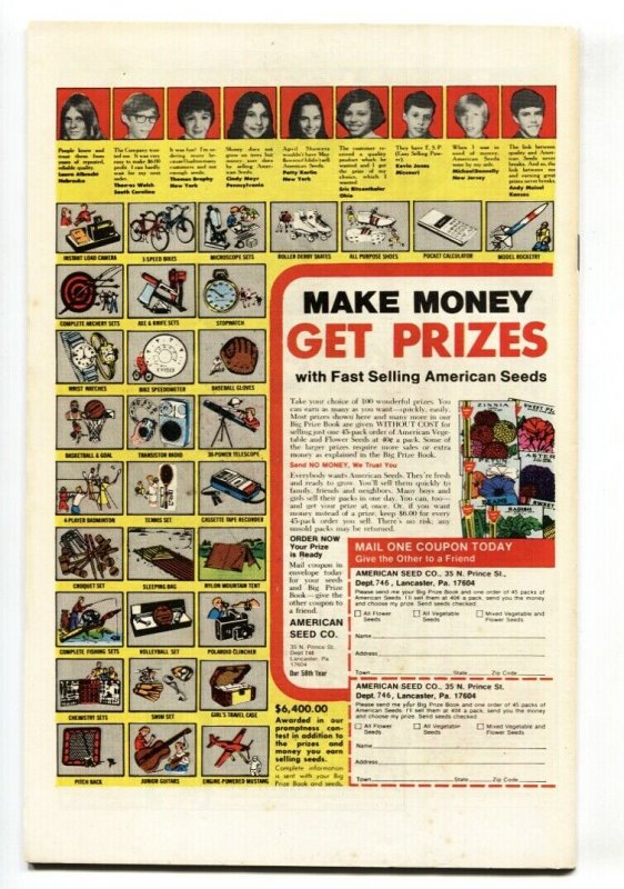 THE ETERNALS #10-comic book Jack Kirby-Comic Book Marvel 1976 VF