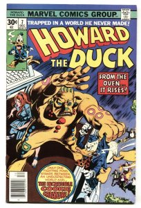 HOWARD THE DUCK #7 1976-MARVEL-FRANK BRUNNER-comic book