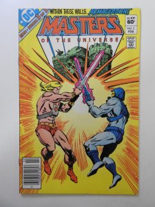 Masters of the Universe #3 (1983) VG Condition Stain back cover