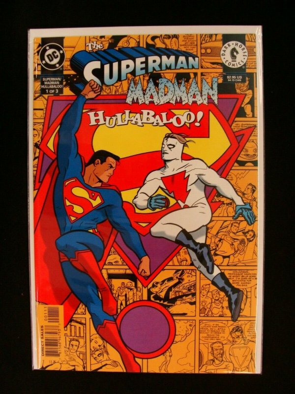 Superman Madman Hullabaloo #1-3 Complete Set Run DC 