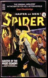 SPIDER-PULP-PAPERBACK #4-VAMPIRE C&G VF