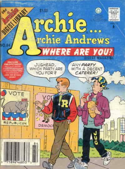 Archie…Archie Andrews, Where Are You? Digest Magazine #84 VF/NM; Archie | save o