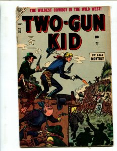 TWO-GUN KID #16 FASTEST GUNMAN IN THE WILD WEST! (4.0) 1954