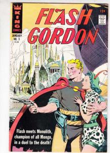 Flash Gordon #3 (Jan-67) VF+ High-Grade Flash Gordon