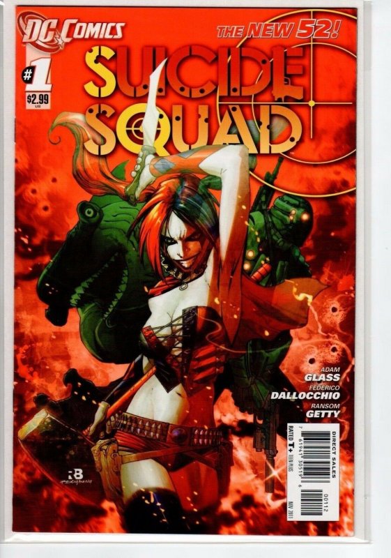 Suicide Squad #1B 2nd print 4th Series 9.8? CGC it!(2011)