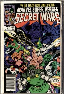 Marvel Super Heroes Secret Wars #6 (1984) Buckaroo Banzai [Key Issue]