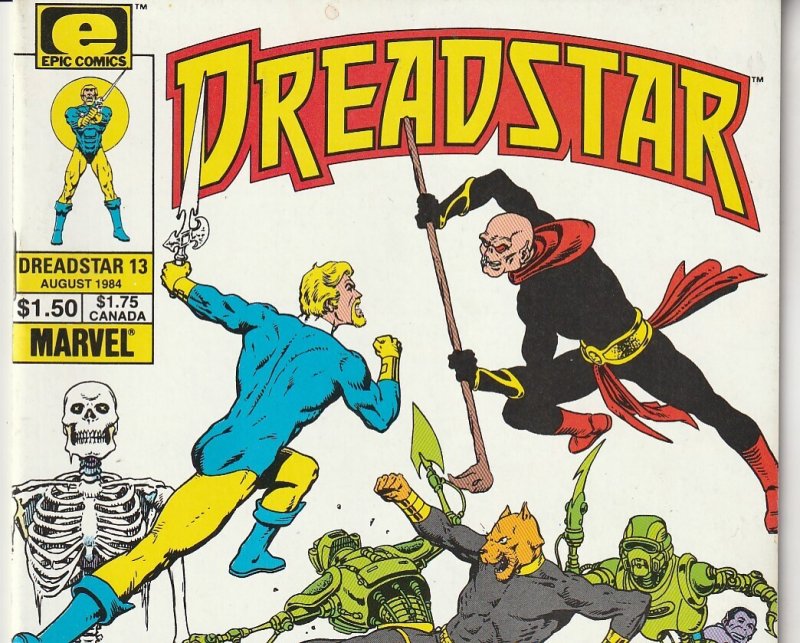 Dreadstar(Epic)#  13 Thanos creator Jim Starlin's Space Opera