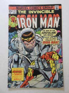 Iron Man #74 (1975) Solid VG Condition!