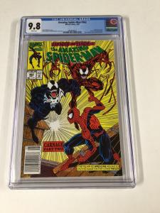 Amazing Spider-Man 362 Cgc 9.8 White Pages Newsstand Edition Marvel