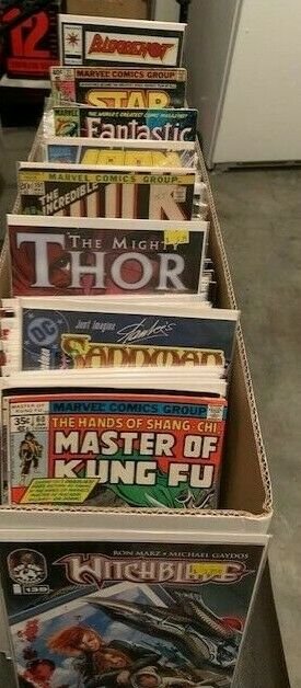 Estate Sale COMIC Lot collection long box  SpiderMan Guaranteed F-NM