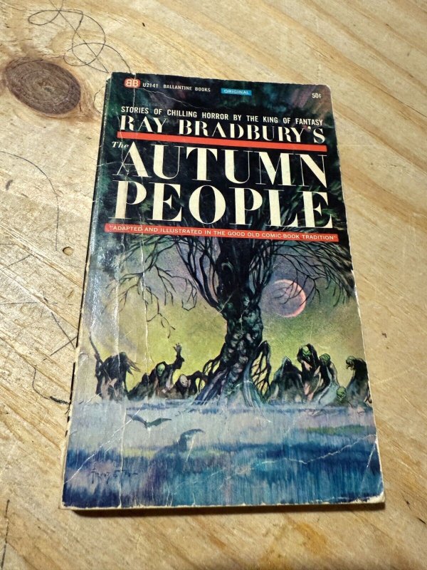 Ray Bradbury's Autumn People Pocket Book Sci-Fi Horror 1 J700