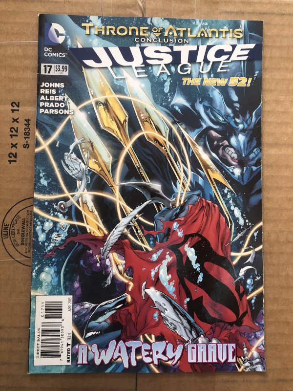 Justice League #17 Direct Edition (2013)