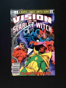 Vision and  the Scarlet Witch #3  MARVEL Comics 1983 FN/VF NEWSSTAND
