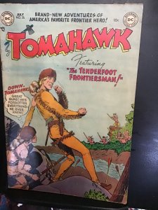 Tomahawk #25 (1954) mid grade Stargazer key! VG/FN Wow!