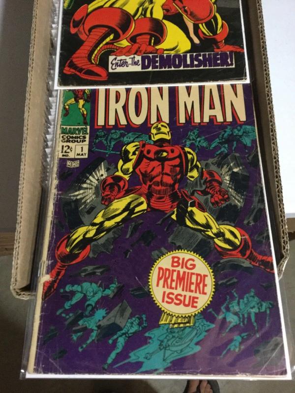 Iron Man 1-332 (not Complete) Grades Vary See Description Great Starter Set