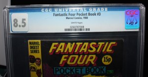 Fantastic Four Pocket Book #3 (CGC 8.5) White Pages - 1980