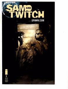 Lot Of 5 Sam & Twitch Image Comic Books # 7 8 9 10 11 Bendis McFarlane J201