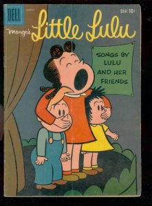 MARGE'S LITTLE LULU #129-1959-JOHN STANLEY ART-DELL COM VG