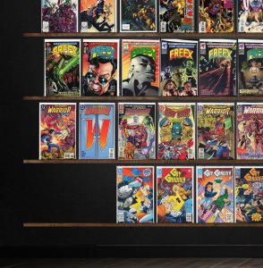 Huge Lot 150+ Comics with Guy Gardner: Warrior, The New Mutants & More!