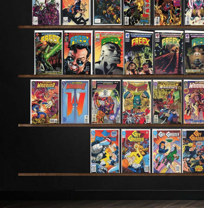 Huge Lot 150+ Comics with Guy Gardner: Warrior, The New Mutants & More!