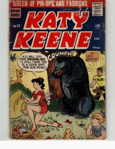 Katy Keene #32 (1957) Katy Keene