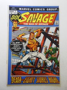 Doc Savage #1 (1972) FN+ Condition! ink fc