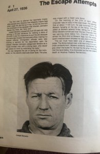 Alcatraz federal penitentiary 1934–1963, 43p book