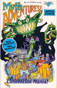 Myth Adventures #11 Warp Graphics Comics July Jul 1986 (FNVF)