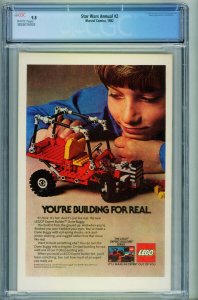 Star Wars Annual #2 CGC 9.8 Han Solo cover Marvel 1982 3826016003 