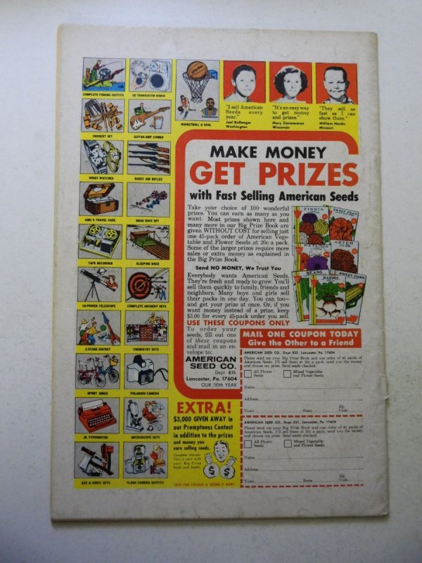 Strange Adventures #210 (1968) VG Condition cover detached at 1 staple