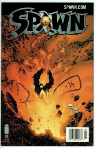 Spawn #92 (1992) - 9.0 VF/NM *Black Cat Bones* Newsstand Edition