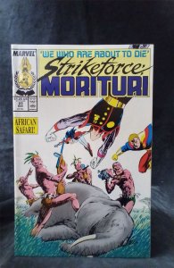 Strikeforce: Morituri #23 1988 Marvel Comics Comic Book