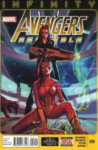Avengers Assemble (4th Series) #19 VF/NM ; Marvel | Infinity Black Widow Spider-