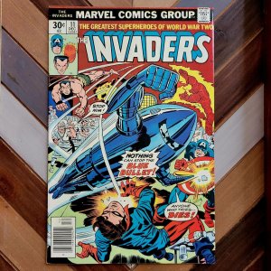 Invaders #11 VG/FN (Marvel 1976) Night of the Blue Bullet origin SPITFIRE 