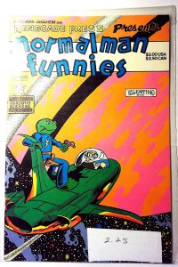 Normalman Funnies #8 (1985) Aardvark-Vanaheim 1st Print Comic Book