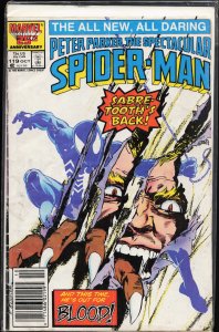 The Spectacular Spider-Man #119 Newsstand Edition (1986) Spider-Man