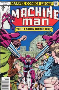 Machine Man #7 VF ; Marvel | Jack Kirby