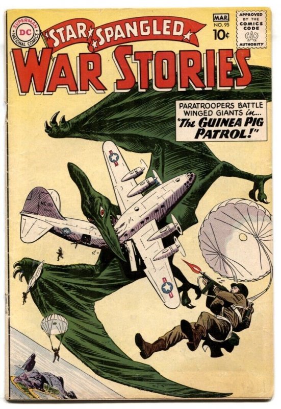 Star Spangled War Stories #95 1961-Dinosaur VG+