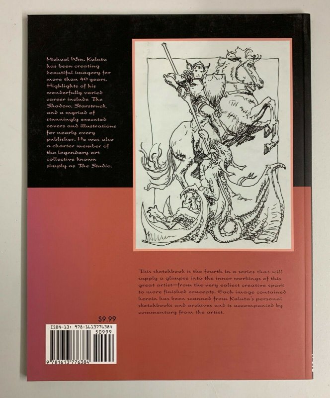 Michael WM. Kaluta Sketchbook Series Vol. 4 Paperback 2013  