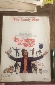 The candy man m-sheet music from Willy Wonka film